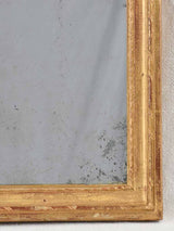 Aged mercury glass Louis XVI mirror