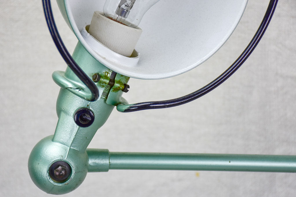 JLD Jieldé industrial atelier lamp - green