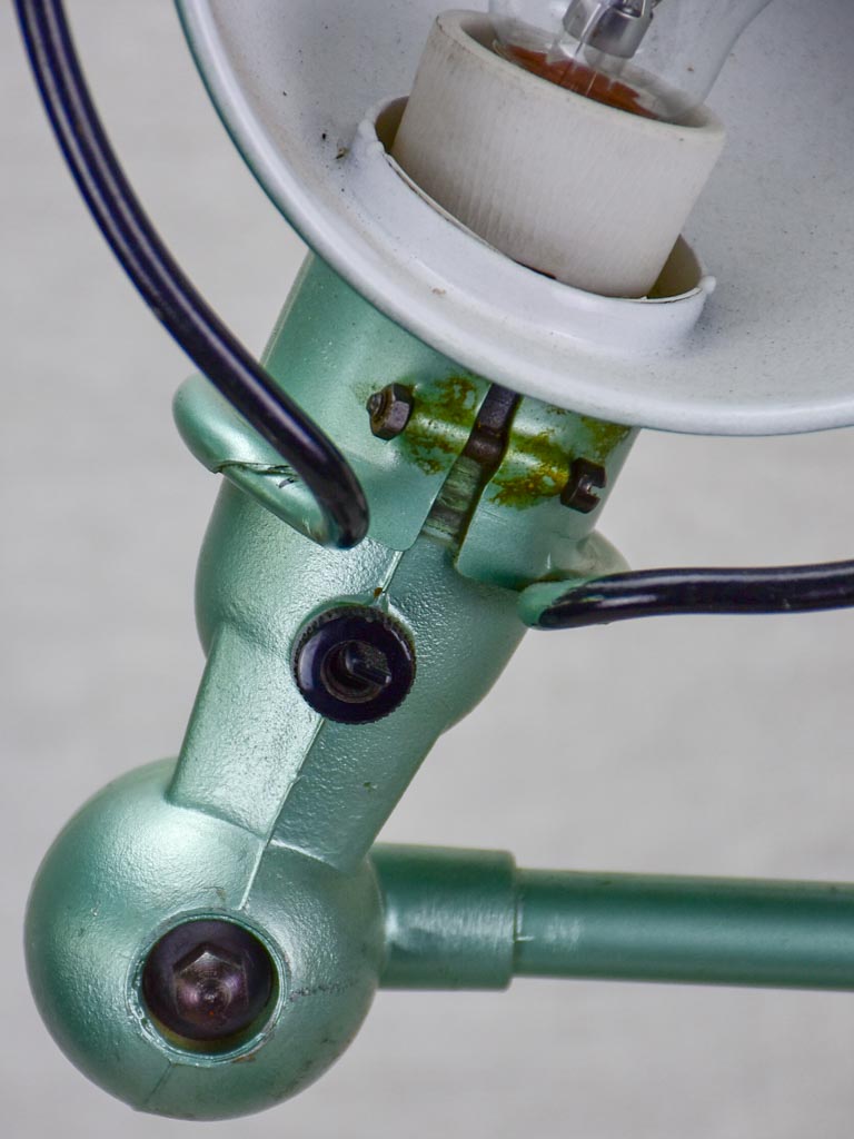 JLD Jieldé industrial atelier lamp - green