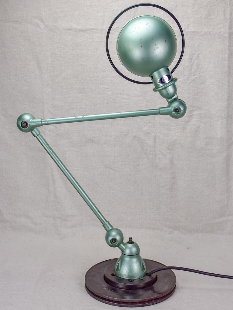 JLD Jieldé industrial atelier lamp - green
