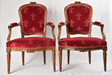 Pair of 18th-Century Cabriolet Armchairs