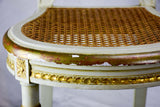 Pair of Louis XVI style Napoleon III chairs