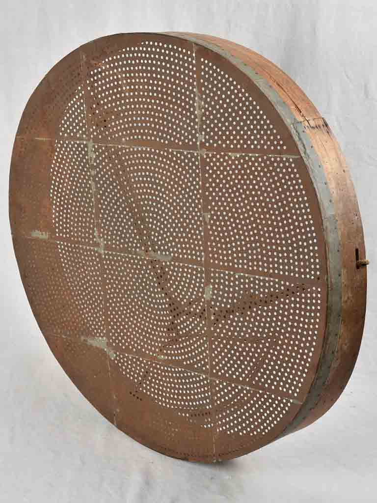 Giant French grain sieve - 19th century 36¼"