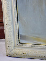 Late 19th Century French Louis Philippe mirror with beige frame 23¾" x 35¾"