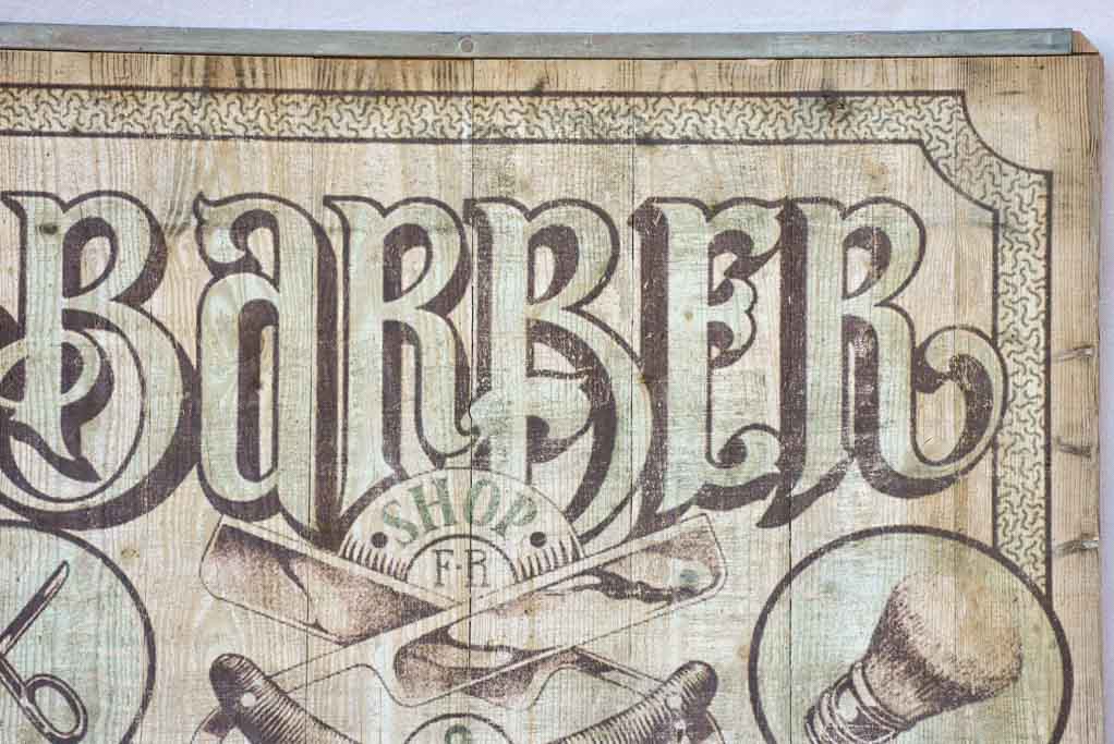 Large Barber shop sign - Artuss 2017 43" x 57"