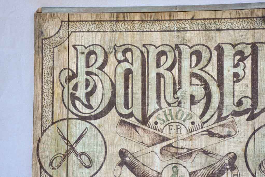 Large Barber shop sign - Artuss 2017 43" x 57"