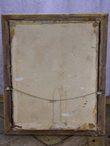 Mid century Chromolithograph - maritime scene advertising cotton 19¼" x 23¼"