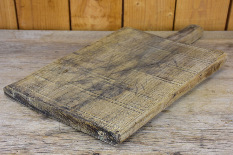 Antique French cutting board - rectangular