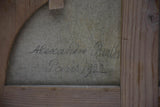 Antique French portrait, oil on canvas - Alexandre Bertin Paris. 1922. 24 x 19¾""