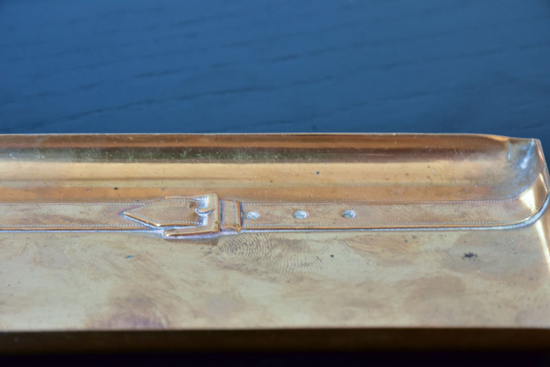 Vintage Maria Pergay belt coin tray 'vide poche'
