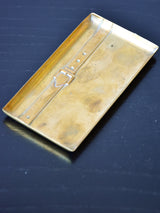 Vintage Maria Pergay belt coin tray 'vide poche'