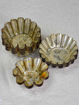 Collection of antique French cake molds