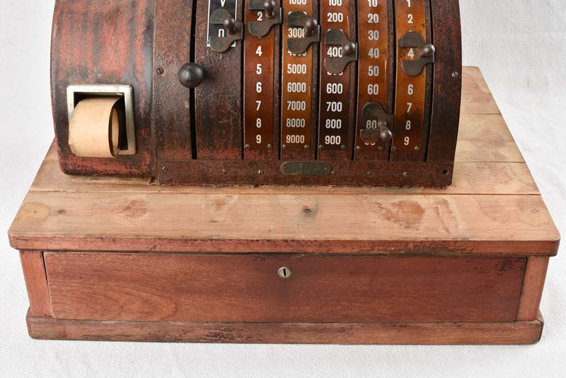 Antique French cash register – Chez Pluie