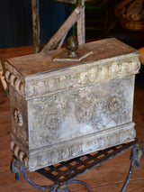 Early 19th century French fountain in zinc