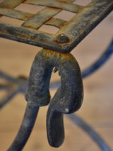 Vintage Iron French ‘x’ chair