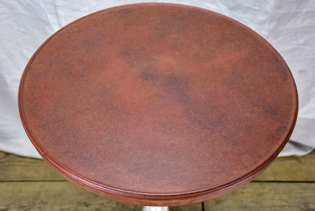 Superb Art Deco bistro table with Bakelite top