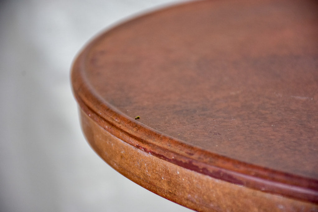 Superb Art Deco bistro table with Bakelite top