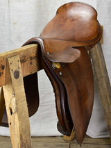 Rare antique French Hermes saddle from the military