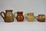 Collection of antique French kitchen pottery