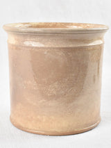 Digoin & Sarregumines preserving pot with mottled glaze 6¼"