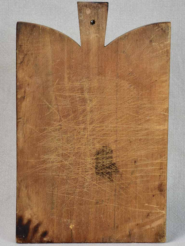 Antique French bread board 8¾" x 13½"
