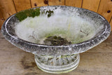 Antique oval French garden planter