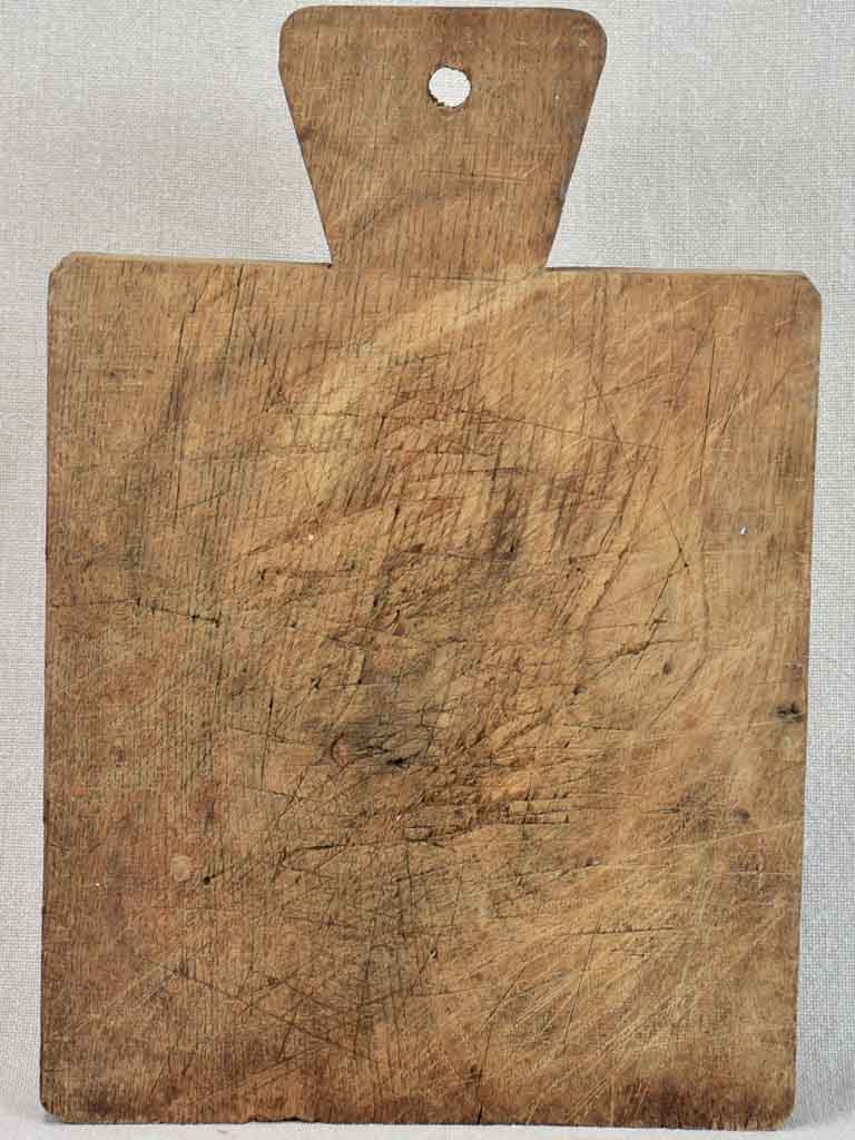 Antique French oak cutting board 8¾" x 12½"