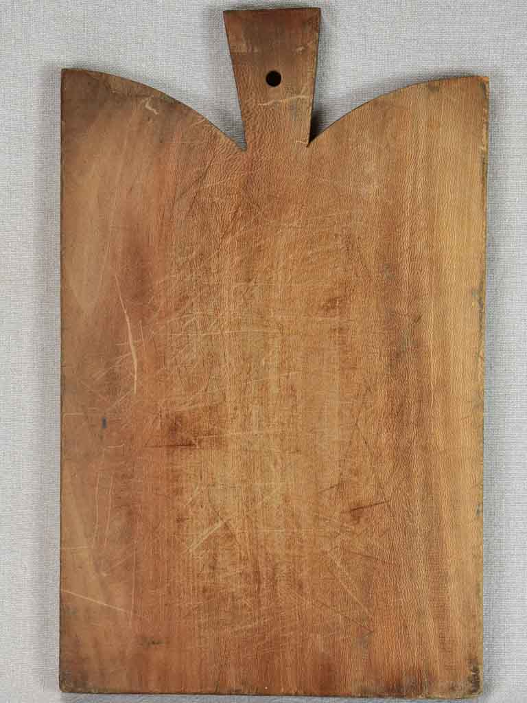 Antique French cutting board - beech-wood 10¼" x 16½"