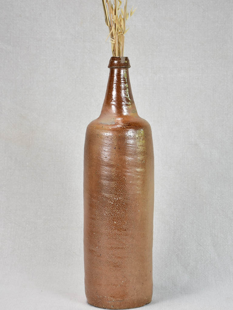 Charming Vintage French Stoneware Bottle