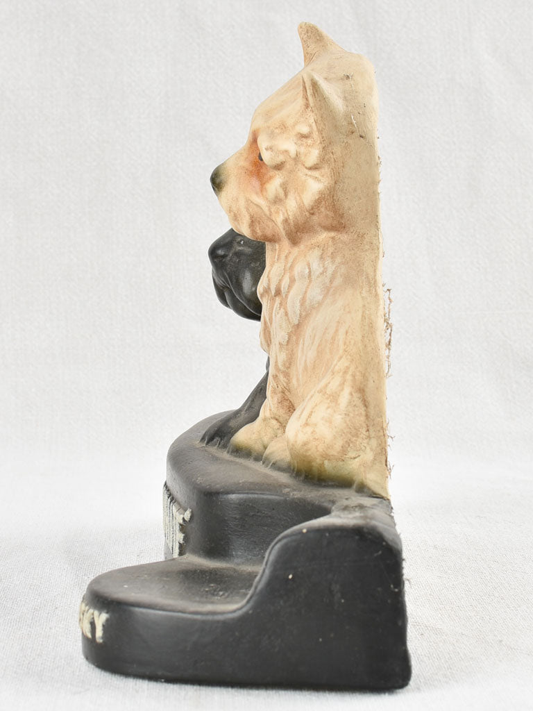 Black and White Whisky advertising display 13" – Chez Pluie