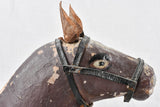 Characterful antique horse pull toy