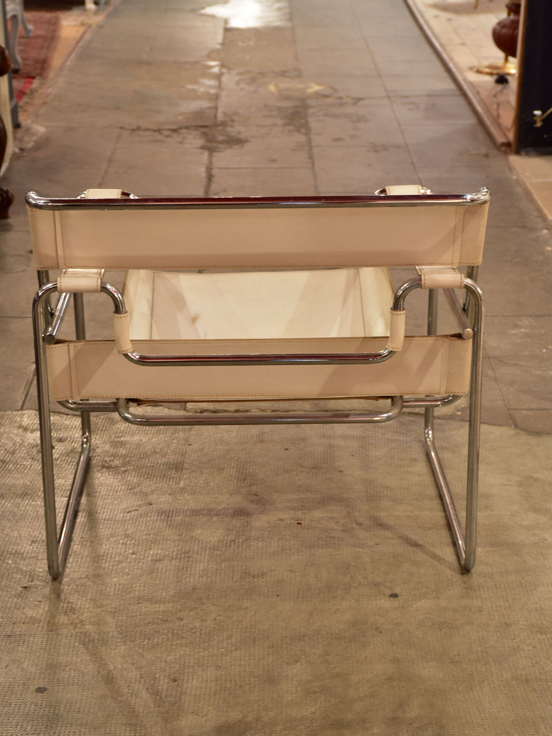 Armchairs (Marcel Breuer Wassily) white - pair