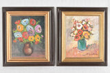 Two unique framed vintage artworks