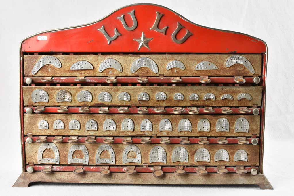 Bootmaker's parts display - Lulu cowboy boots 24"