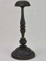 Small antique French hat stand 11"