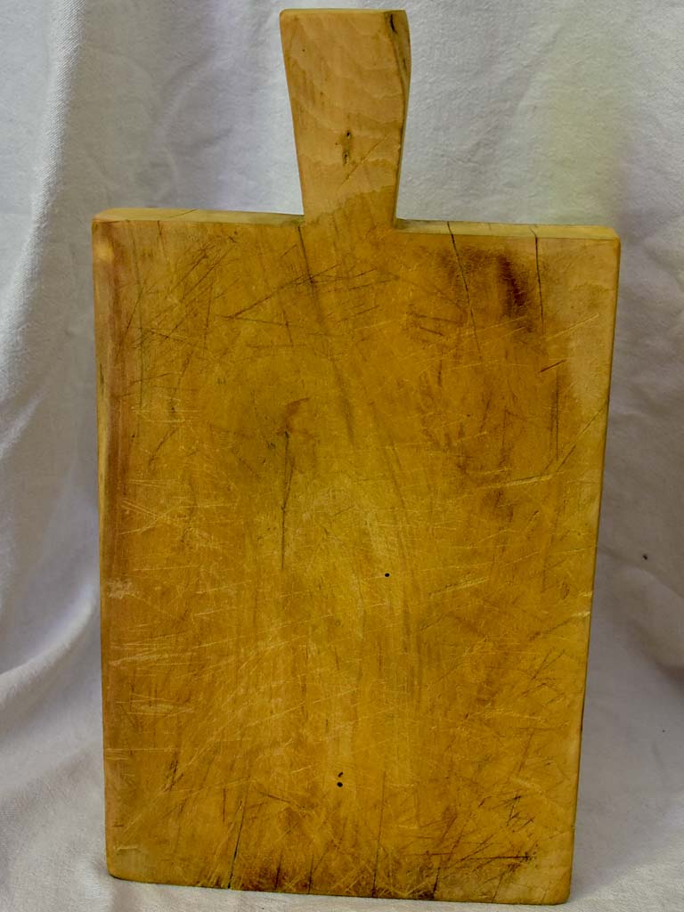 Classic mid century French cutting board - sanded 9¾" x 17¾"