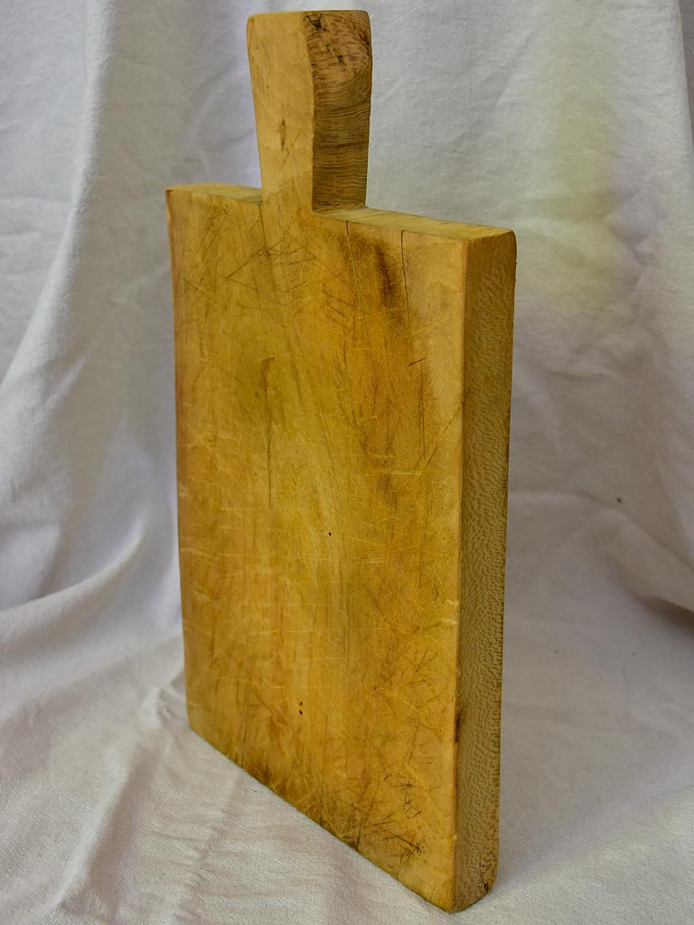 Classic mid century French cutting board - sanded 9¾" x 17¾"