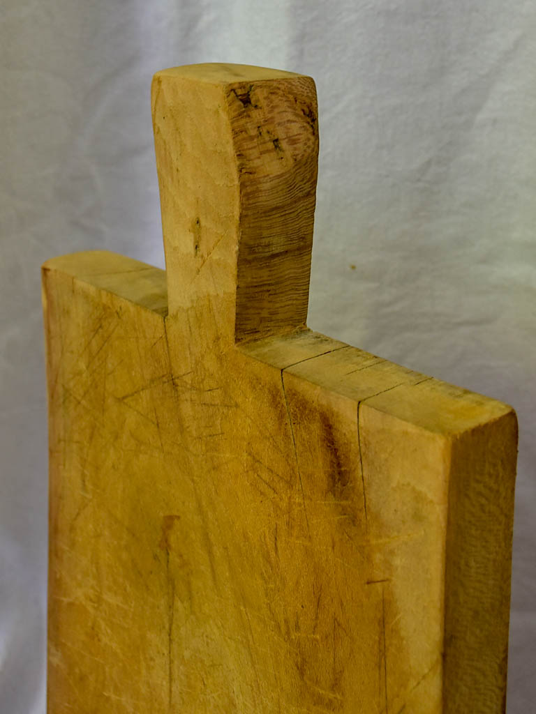 Classic mid century French cutting board - sanded 9¾" x 17¾"
