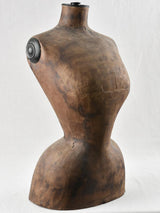 Vintage French corset mannequin 27½"