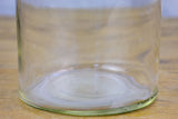 Antique French hand blown glass carafe / bottle