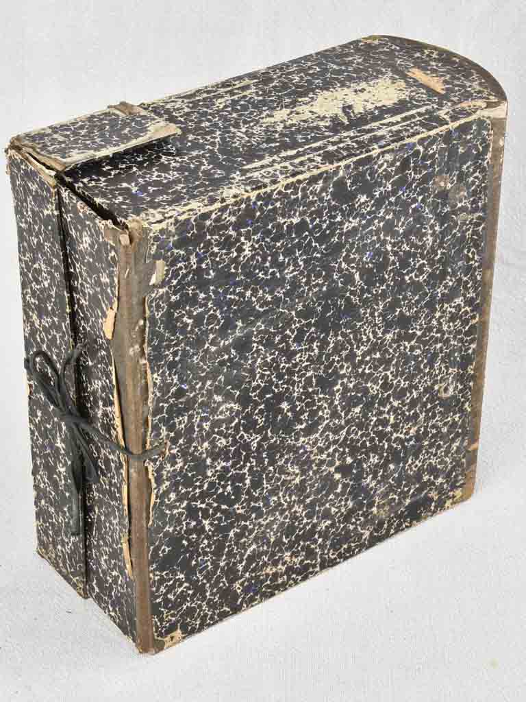 Antique notary's document box 10¾"