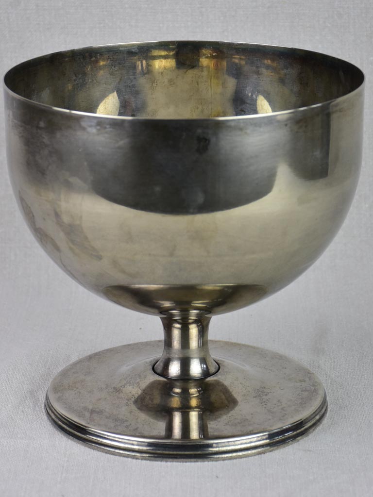 Antique CESA hallmark silver round cup