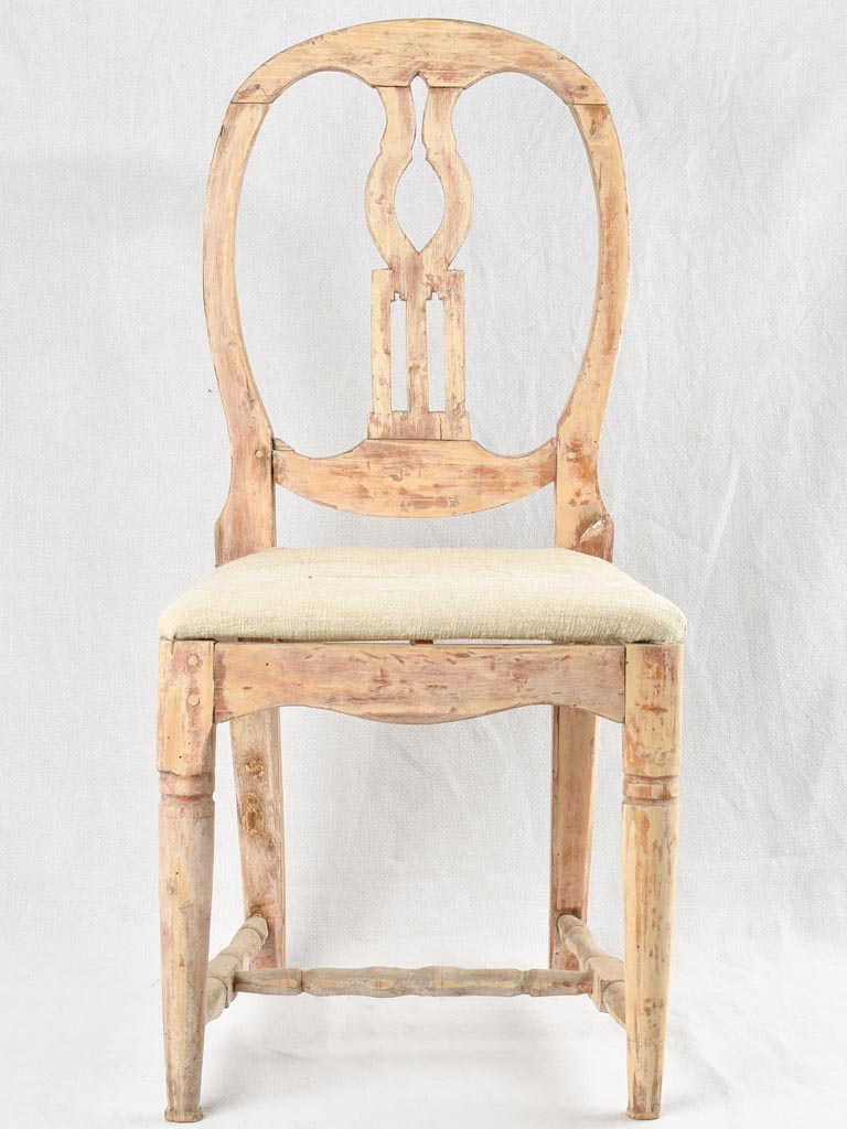 Pair of vintage wooden chairs