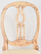 Pair of vintage wooden chairs