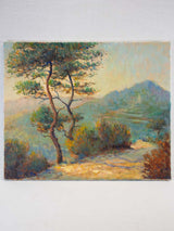 Provencal landscape oil on canvas - Hubert 21¼" x 25½"