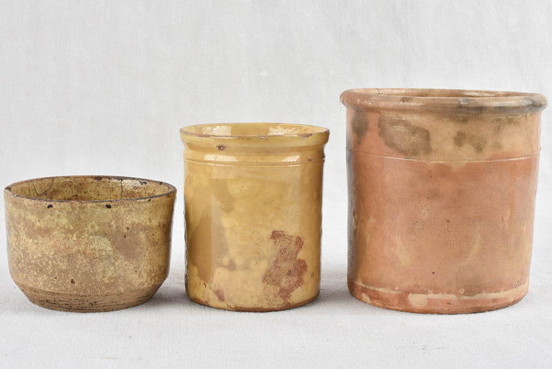 Collection of 3 preserving pots from Savoy 5½"