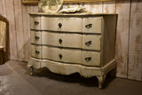 19th century French commode with white patina