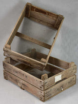 Two rustic antique French fruit drying cases