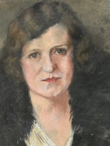 Portrait of a lady 1932, pastel 22½ x 24½""
