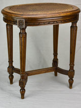 19th Century Louis XVI cane stool